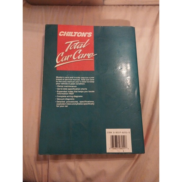 Chilton Repair Manual Ford Taurus Sable 1986-1995 Service 26700 - Picture 2 of 7